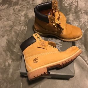 Nice Timberland boots, very well taken care of.